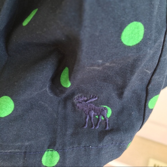 Abercrombie and Fitch Navy Polka Dot Tube Top - Picture 6 of 6